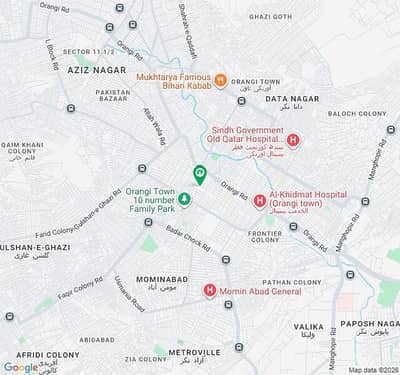 60 Sqyd House For Sale In Chishti Nager Sector 11 1/2 Orangi Town Near Alhuda Sheraton And Taj Gasoline.