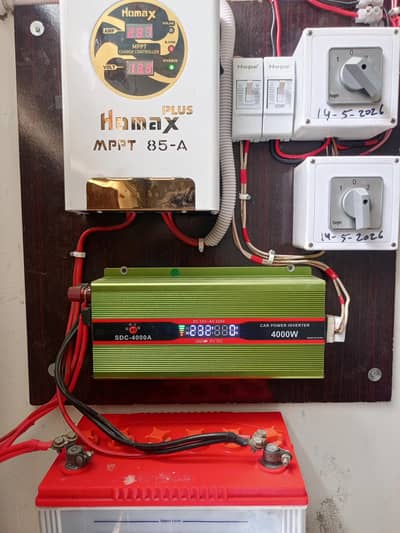 Urgent Sale Mppt car inveter system without batery