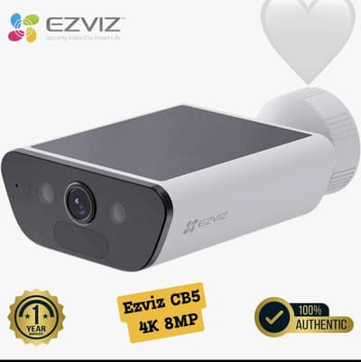 Ezviz 8 Magapixel 4k camera with 10000 mah built in battery