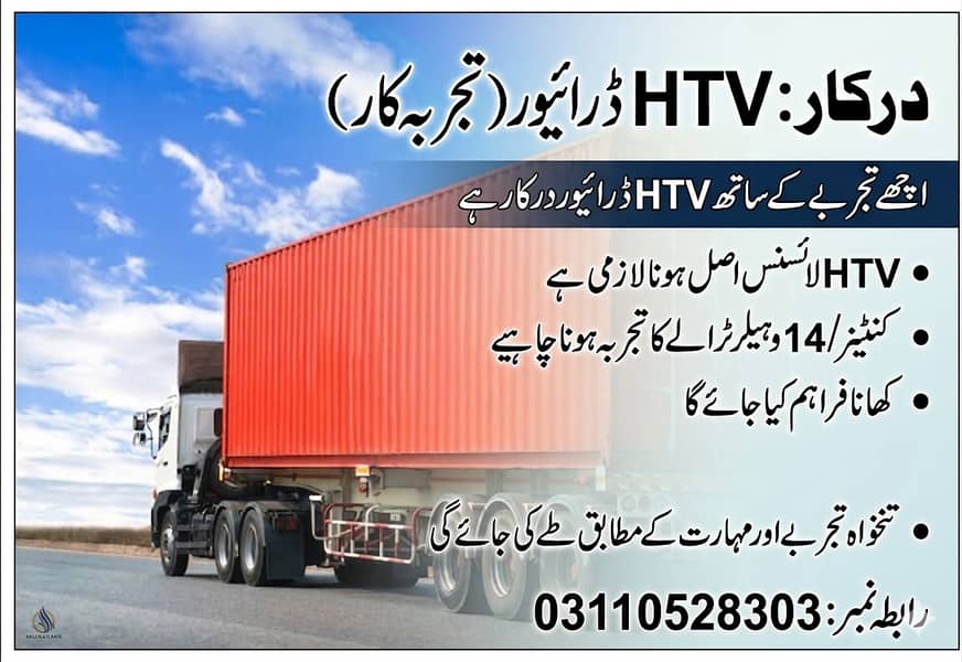 HTV ڈرائیور (تجربہ کار) 0