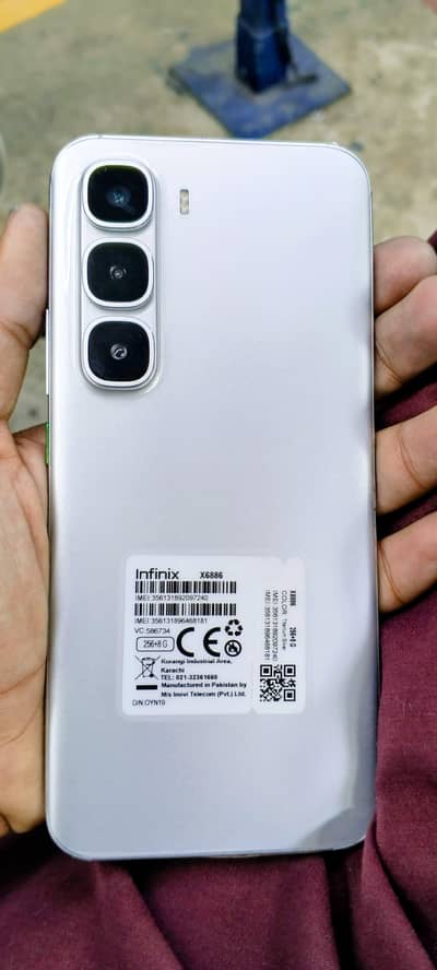 Infinix HOT 60 Pro+  warranty 7 monthly