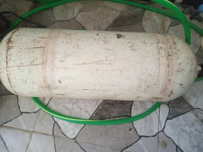 LPG cylinder kit with frame