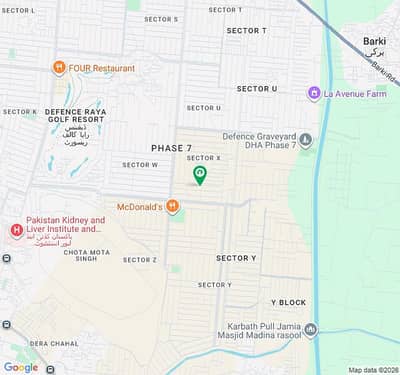 PAIR RESIDENTIAL PLOT LOCATED IN THE BEST BLOCK OF DHA LAHORE.