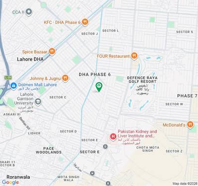 PLOT # F-43 RESIDENTIAL PLOT LOCATED IN THE BEST BLOCK OF DHA LAHORE.