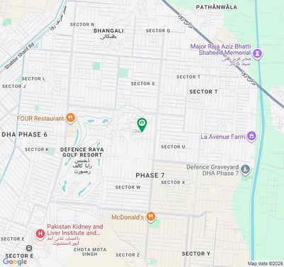 PLOT # V-130 RESIDENTIAL PLOT LOCATED IN THE BEST BLOCK OF DHA LAHORE.
