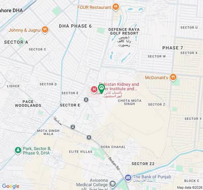 PLOT # Z-612 RESIDENTIAL PLOT LOCATED IN THE BEST BLOCK OF DHA LAHORE.