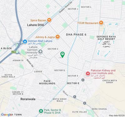 PLOT # D-222 RESIDENTIAL PLOT LOCATED IN THE BEST BLOCK OF DHA LAHORE.