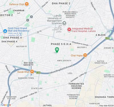 PLOT # H-68 2-KANAL RESIDENTIAL PLOT LOCATED IN THE BEST BLOCK OF DHA LAHORE.