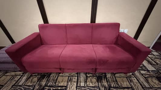 SOFA CUM BED (2 in 1) (sofa + bed)