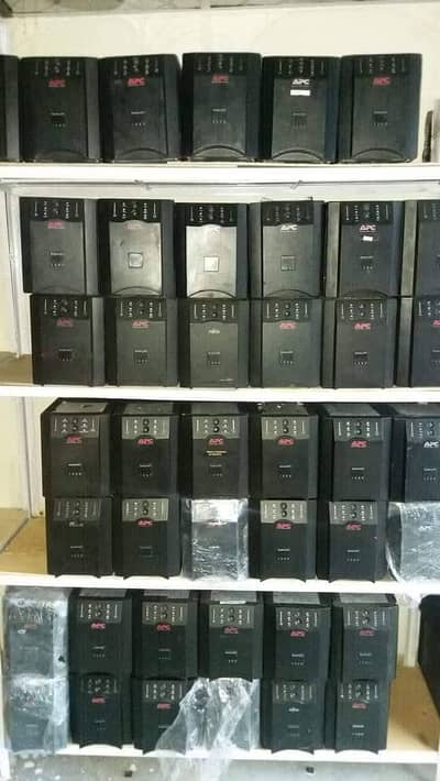 APC UPS 750VA,1000VA,1500VA,2000VA,3KVA,5KVA Box Pack & Imported Used