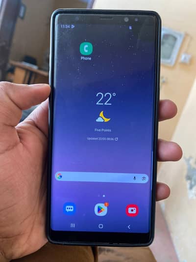 Samsung note 8  dual pta official prove ha