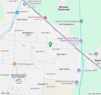1 Kanal Residential Plot For sale In DHA Phase 7 - Block T Lahore