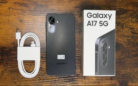 Samsung A17 black 8gb Ram 256gb Rom
