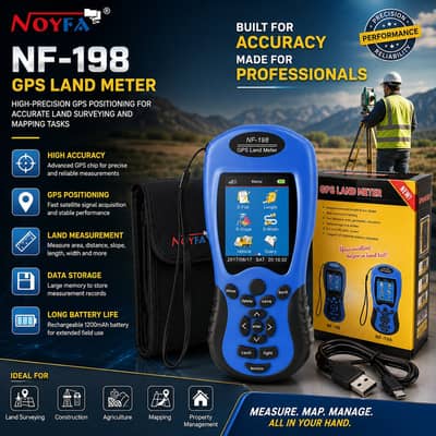 NOYAFA NF-198 Handheld GPS Land Survey Meter In Pakistan