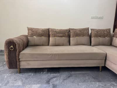 L shaped TV Lounge Sofa for Sale