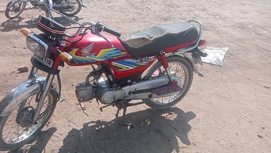honda CD 70 genuine condition