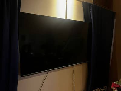 Haier 55" 4K QLED Google TV 55S80EUX | 120Hz | Bezel-Less | Like New