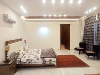 Fully Furnished 2 Kanal Full Basement House For Rent Lush Condition