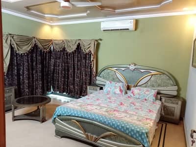 Fully Furnished 1 Kanal 3 Bed Room Upper Portion With Saparate Entrance