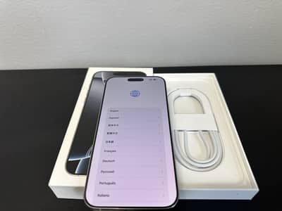 Apple iPhone 16 Pro Max 256GB White Unlocked