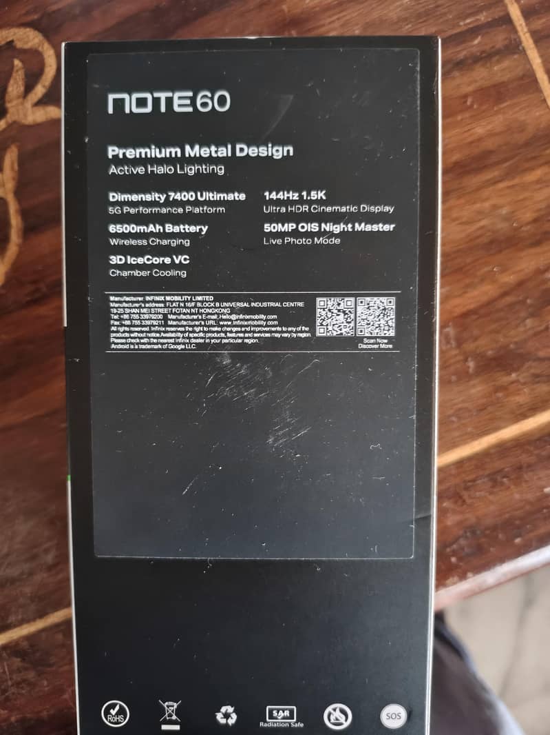 Infinix Note 60 4