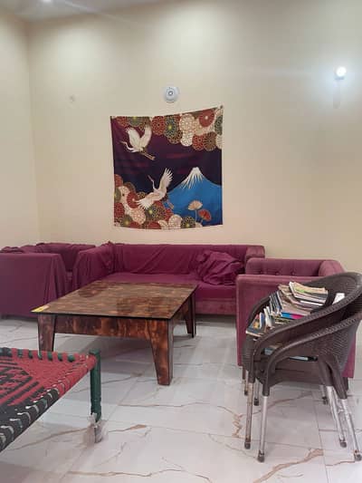 10 marla lower portion for rent full farnshed