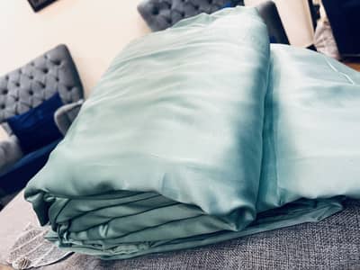 Beautiful Silk Satin Curtains for Sale