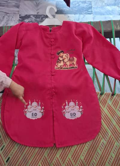 new spical eid design girls dress for baby