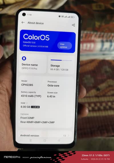 Oppo f19 pro
