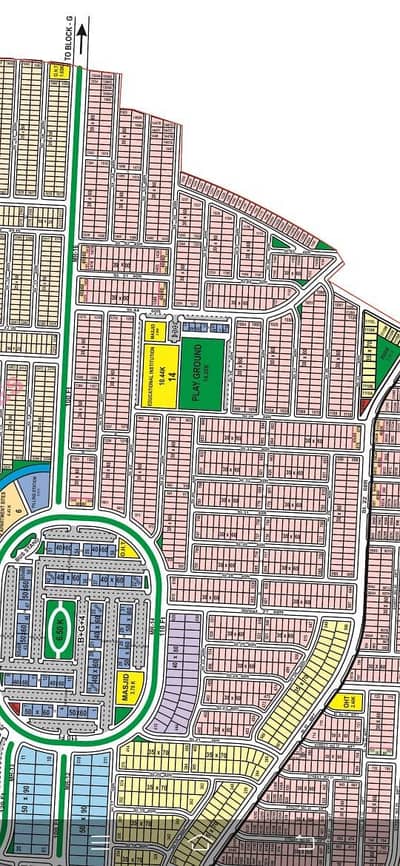 8 Marla Corner Plot Is Available For Sale In MPCHS Multi Garden B 17