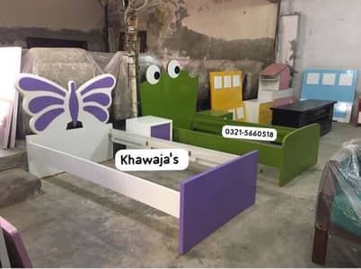 Deco paint single bed ( khawaja’s interior Fix price workshop