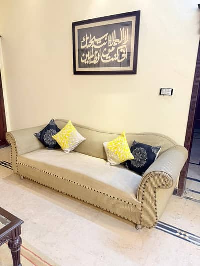 Luxury Velvet 5-Seater Sofa Set ,