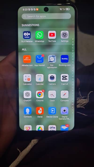 Honor X7b non pta display minor break
