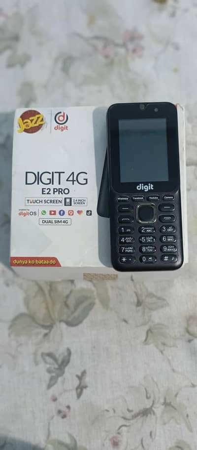 Jazz Digit E2 Pro - fb, Whatsapp, TikTok, yt, with touch screen