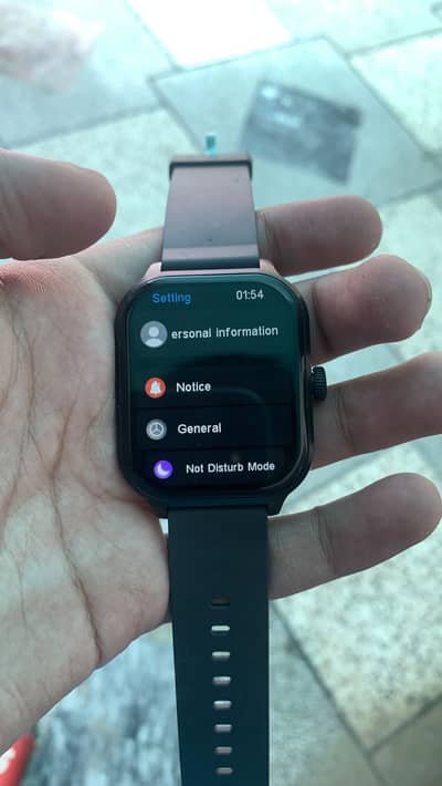 Premium smart watch with accessories