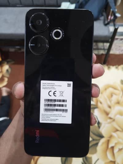 Redmi 13 with glaas back lash condition