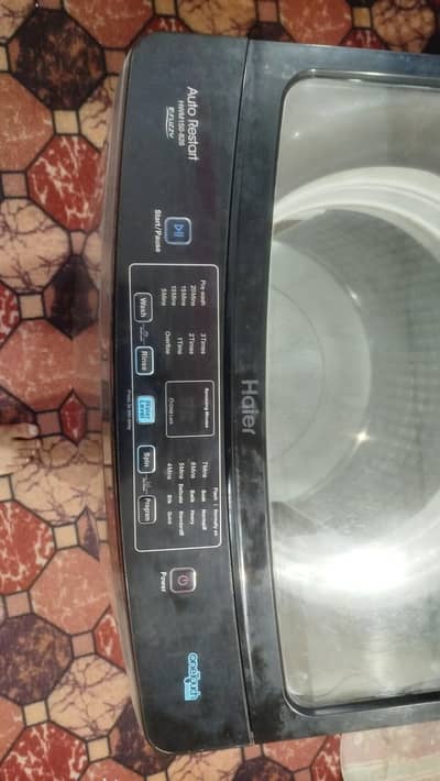 haier automatic washing machine