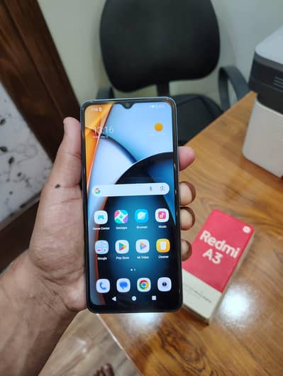 Redmi A3 | 4GB+64GB| Complete Accessories