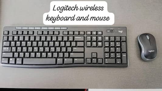 Logitech wireless keyboard & mouse