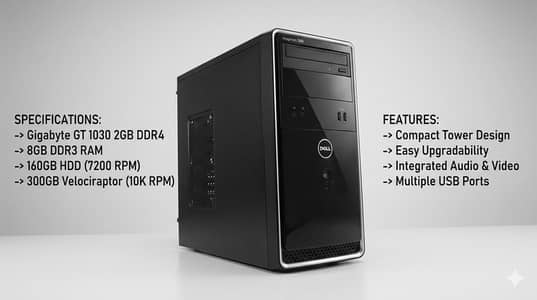!dell Inspiron 560 with AsusGT 1030 gddr5 with GTA5  (windows 10 pro)