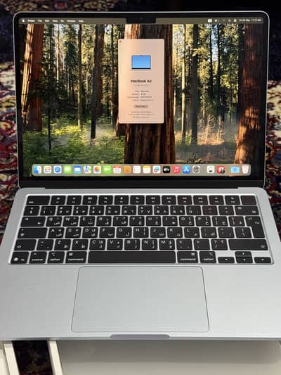 MacBook Air M4 chip 13”16/256 new just box open 2cycles skyblue