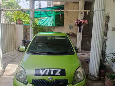 Toyota vitz green color allay rim engine fit Ac on book file original