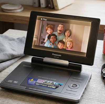 Retro Panasonic DVD-LS83 Portable DVD Player | Full Working | Box Pack