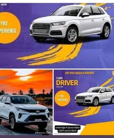 need  job as a personal driver or family driver