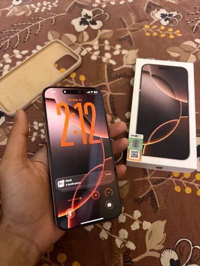 iPhone 16 Pro Max 256gb PTA Approved