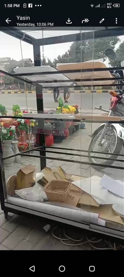  Donut Display Cabin / Bakery Glass Counter for Sale