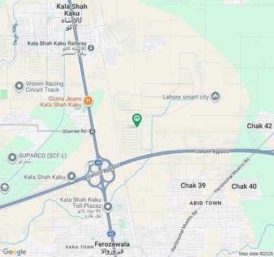8 Marla Prime Location Commercial Plot Available In Lahore Smart City - Overseas Block