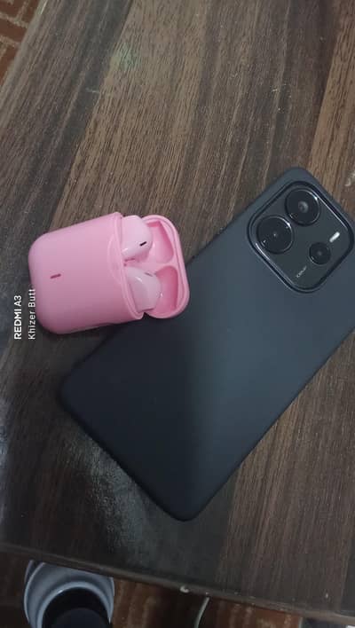 8/256. redmi note 14  with airpods free