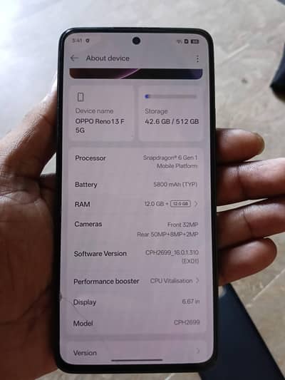 OPPO Reno 13F 5g