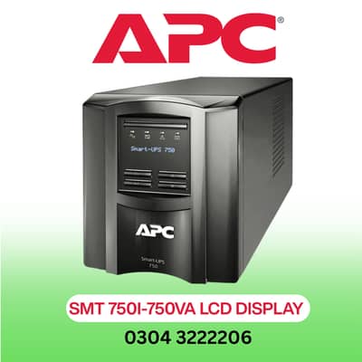 APC UPS 750VA,1000VA,1500VA,2000VA,3KVA,5KVA Box Pack & Imported Used